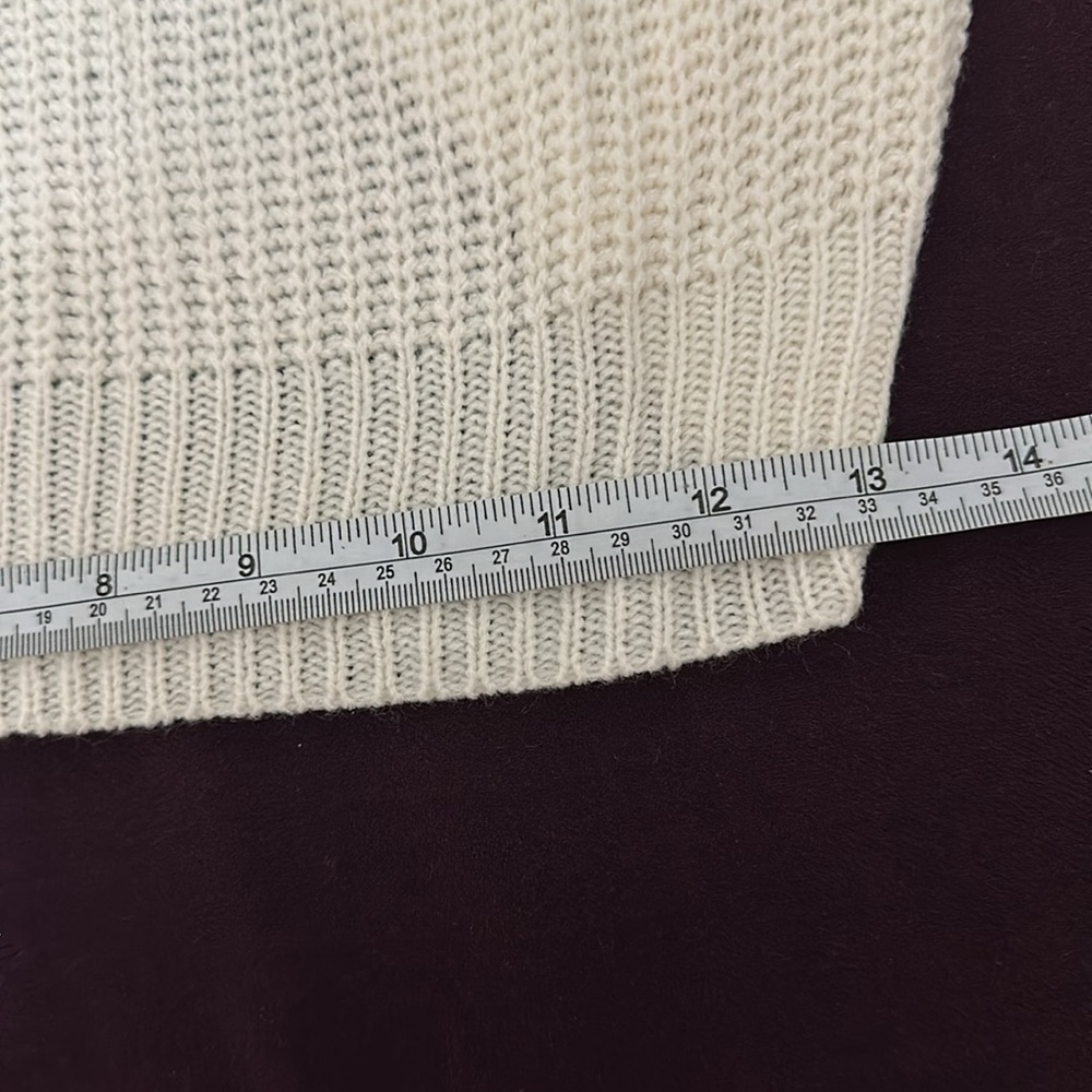 NWT Ivory Twist Back Knot Sweater - Picture 11 of 11